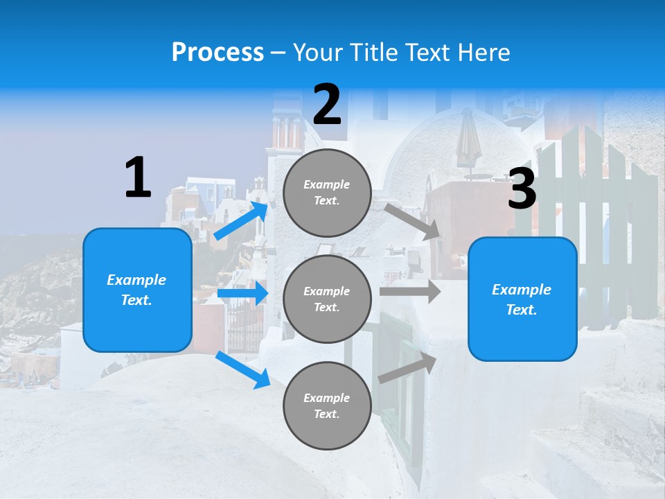 Panorama Roof Building PowerPoint Template