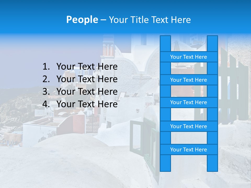 Panorama Roof Building PowerPoint Template