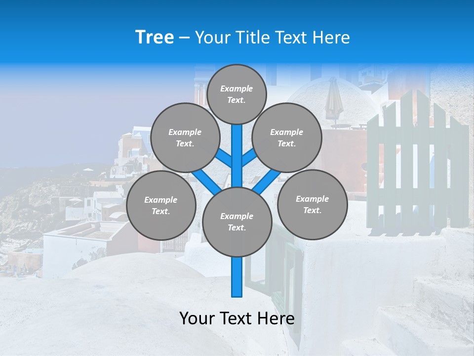 Panorama Roof Building PowerPoint Template