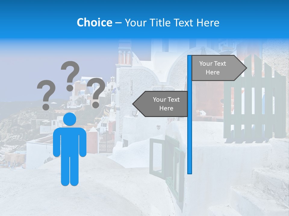 Panorama Roof Building PowerPoint Template
