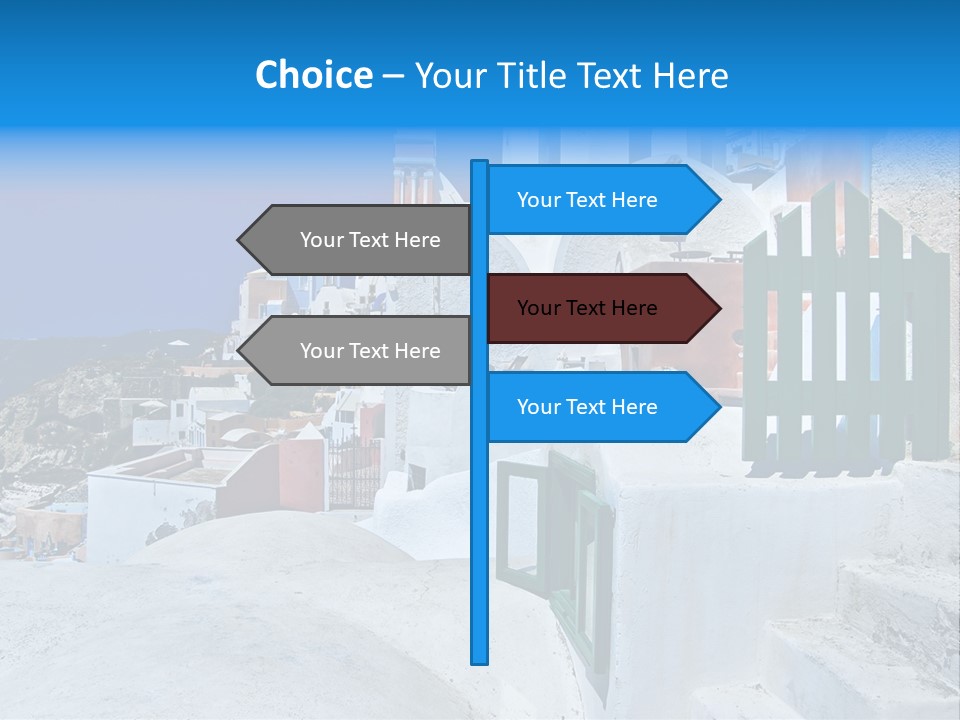 Panorama Roof Building PowerPoint Template