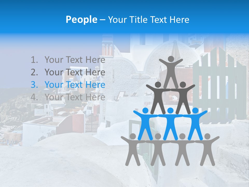 Panorama Roof Building PowerPoint Template