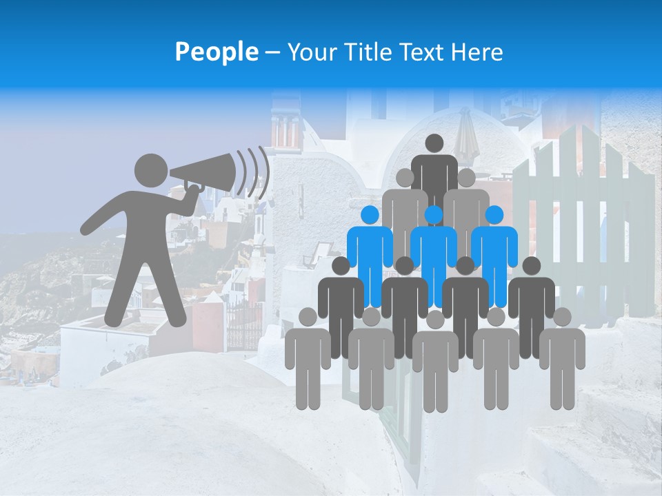 Panorama Roof Building PowerPoint Template