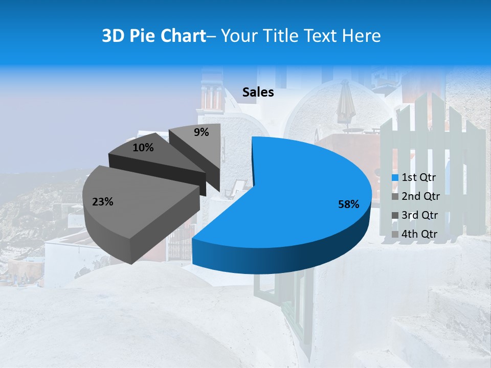 Panorama Roof Building PowerPoint Template