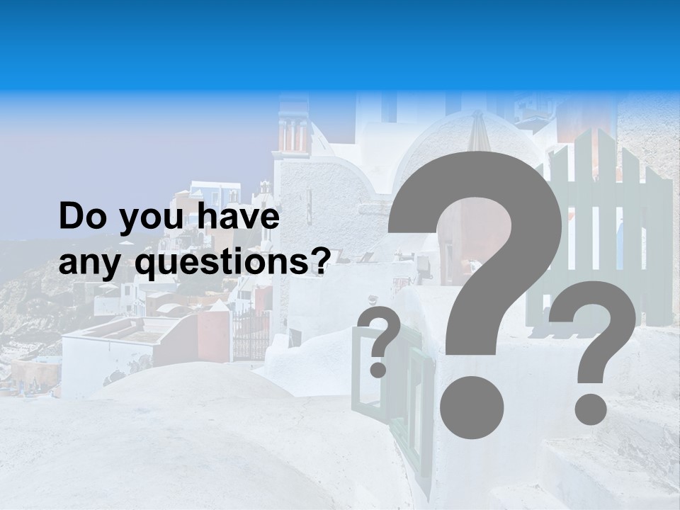 Panorama Roof Building PowerPoint Template