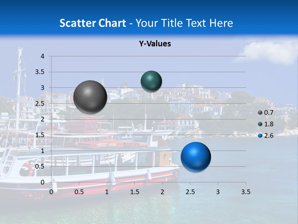 Mediterranean Hotel Boat PowerPoint Template