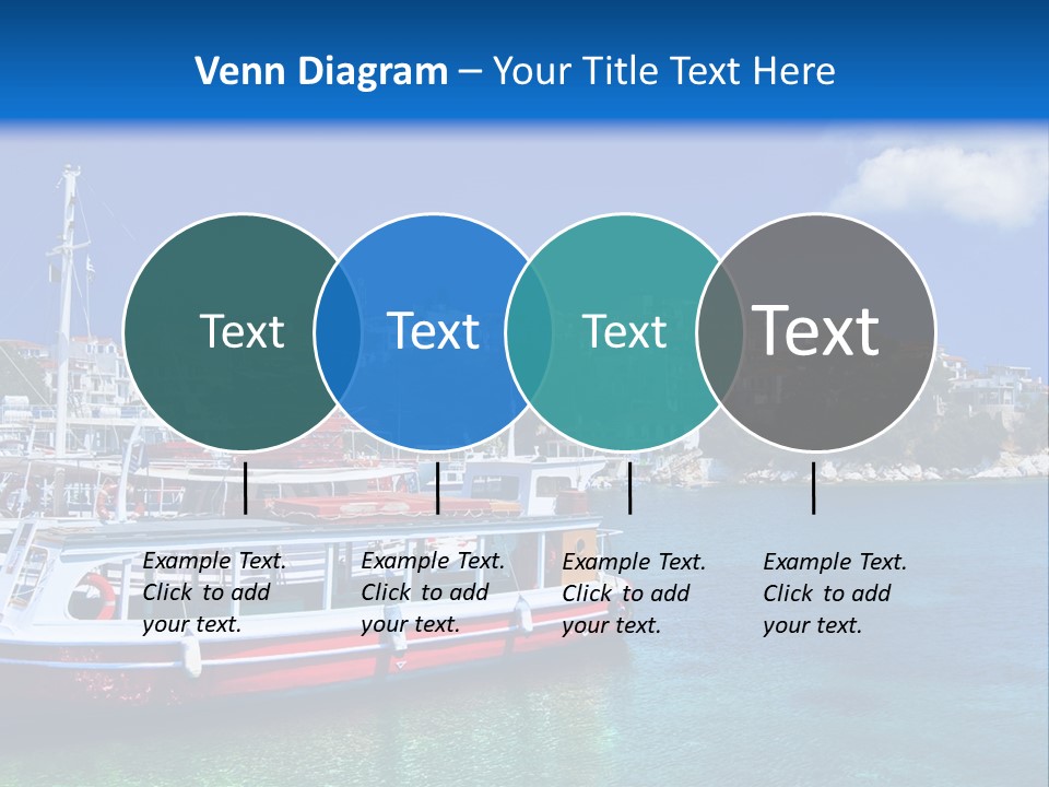 Mediterranean Hotel Boat PowerPoint Template