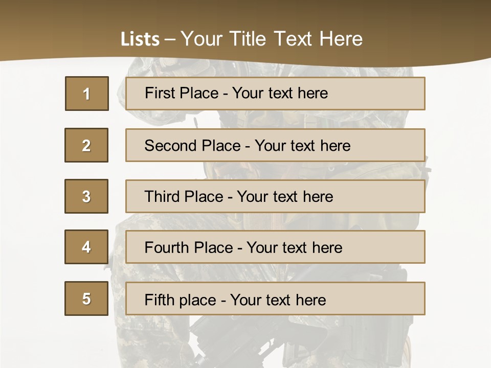 Fight Uniform Threats PowerPoint Template