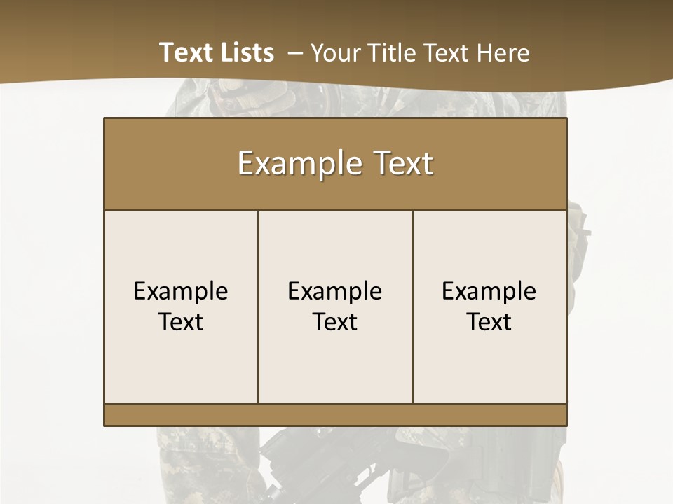 Fight Uniform Threats PowerPoint Template