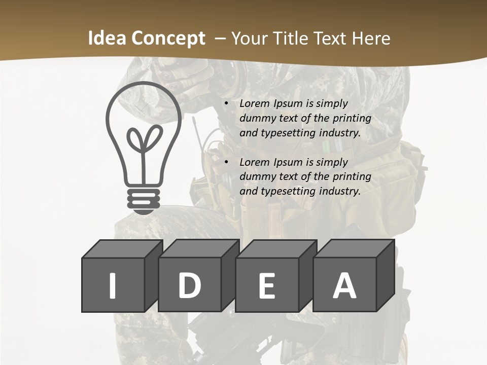 Fight Uniform Threats PowerPoint Template