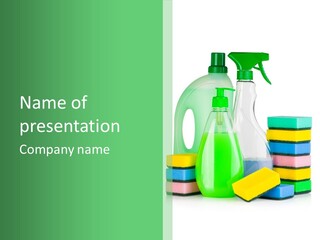 Equipment Kitchen Liquid PowerPoint Template