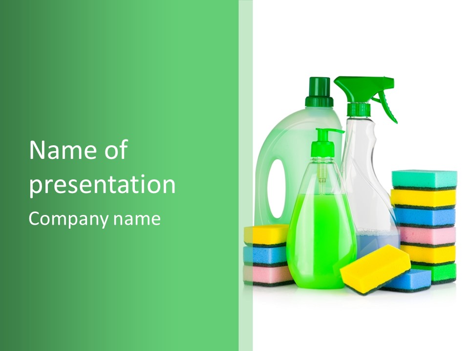 Equipment Kitchen Liquid PowerPoint Template