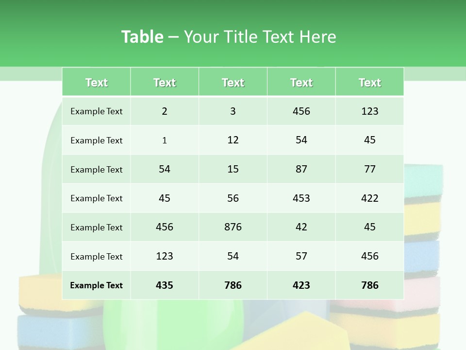 Equipment Kitchen Liquid PowerPoint Template