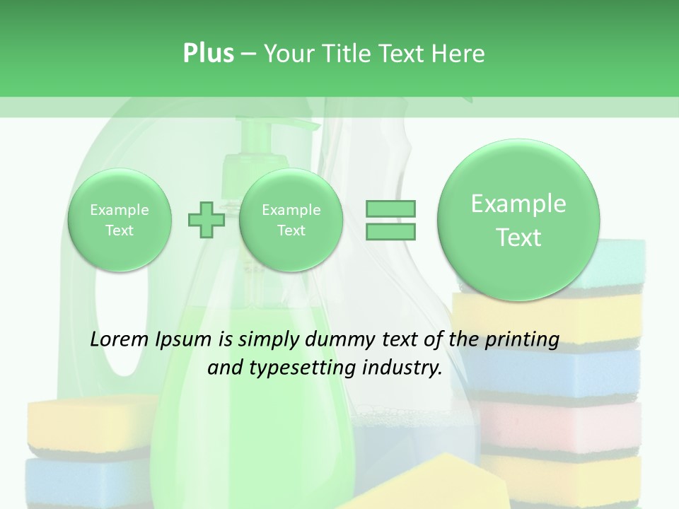 Equipment Kitchen Liquid PowerPoint Template