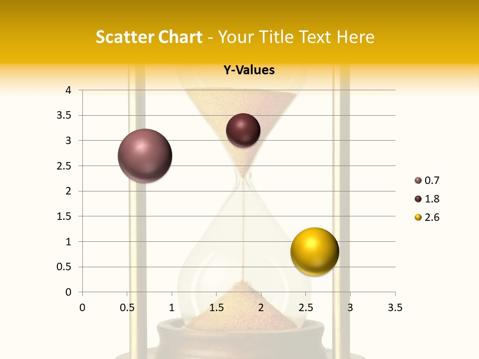 Goes Hour Gold PowerPoint Template