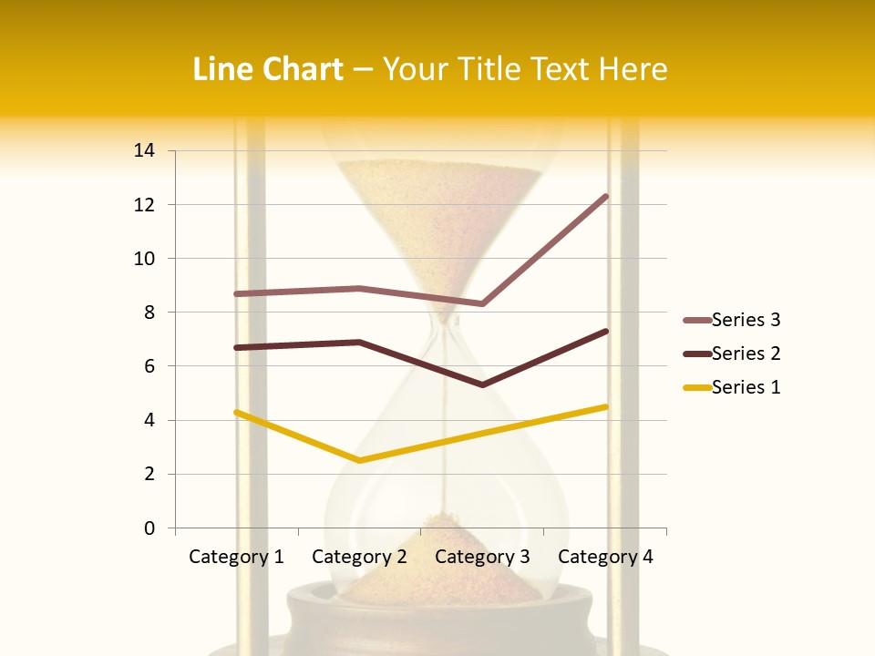 Goes Hour Gold PowerPoint Template