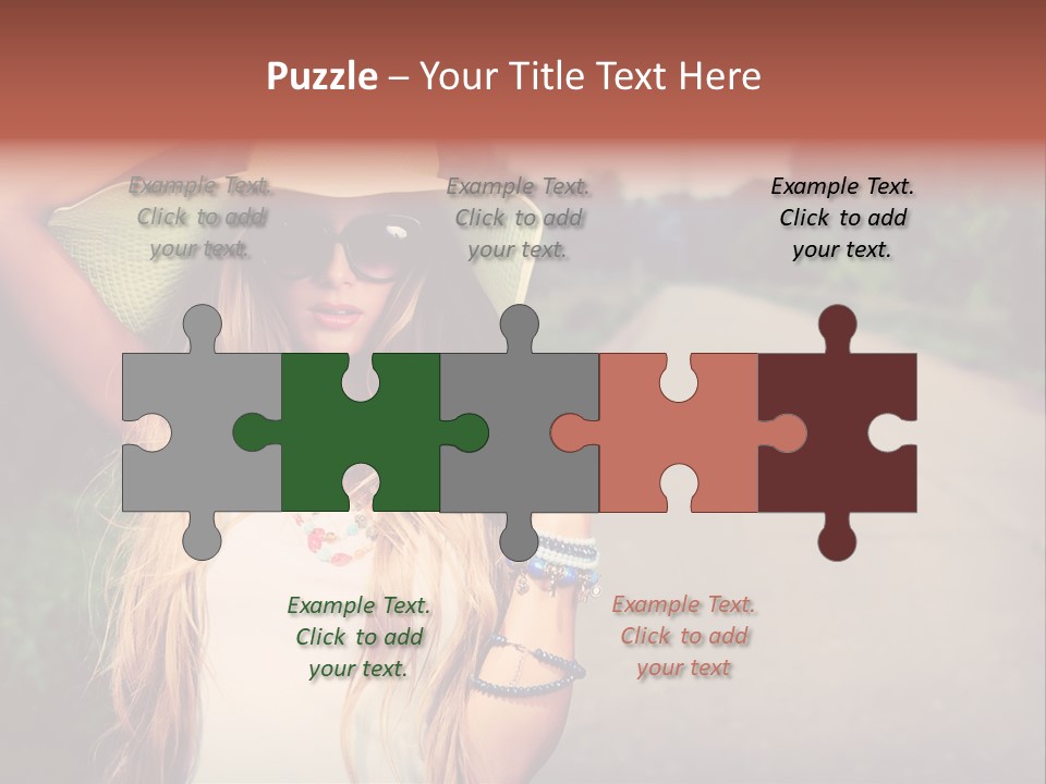 Car Bag Direction PowerPoint Template