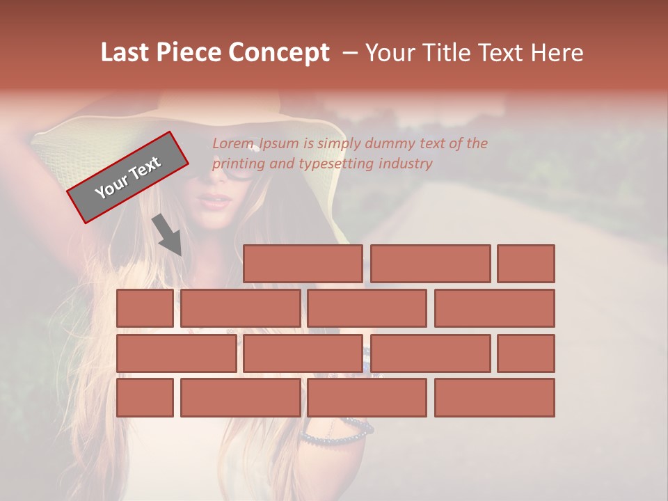 Car Bag Direction PowerPoint Template