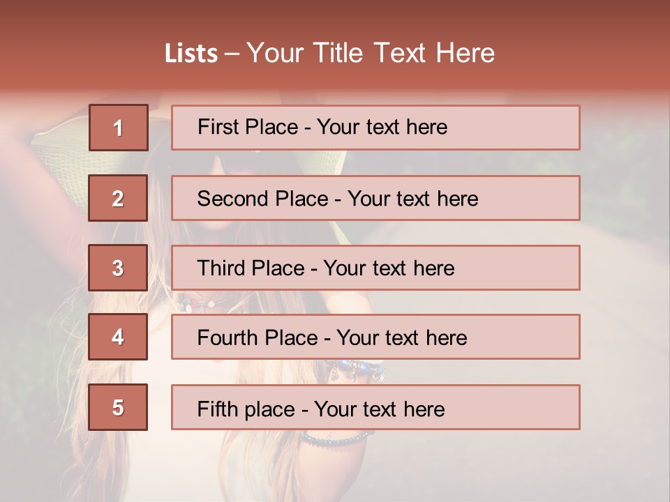 Car Bag Direction PowerPoint Template