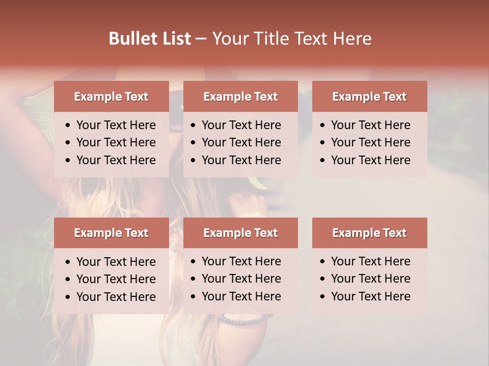 Car Bag Direction PowerPoint Template