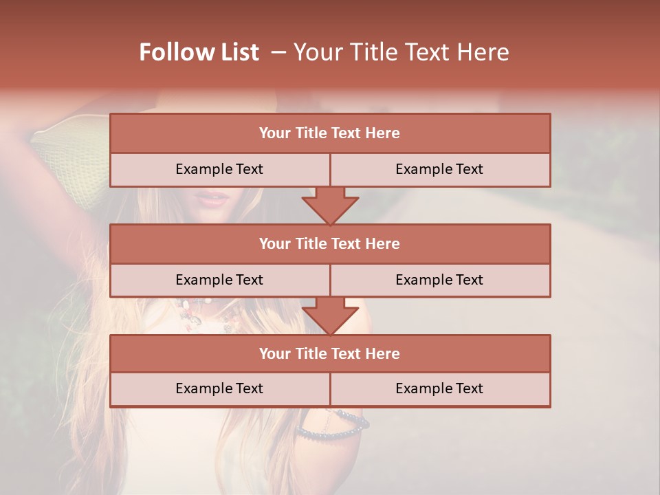 Car Bag Direction PowerPoint Template