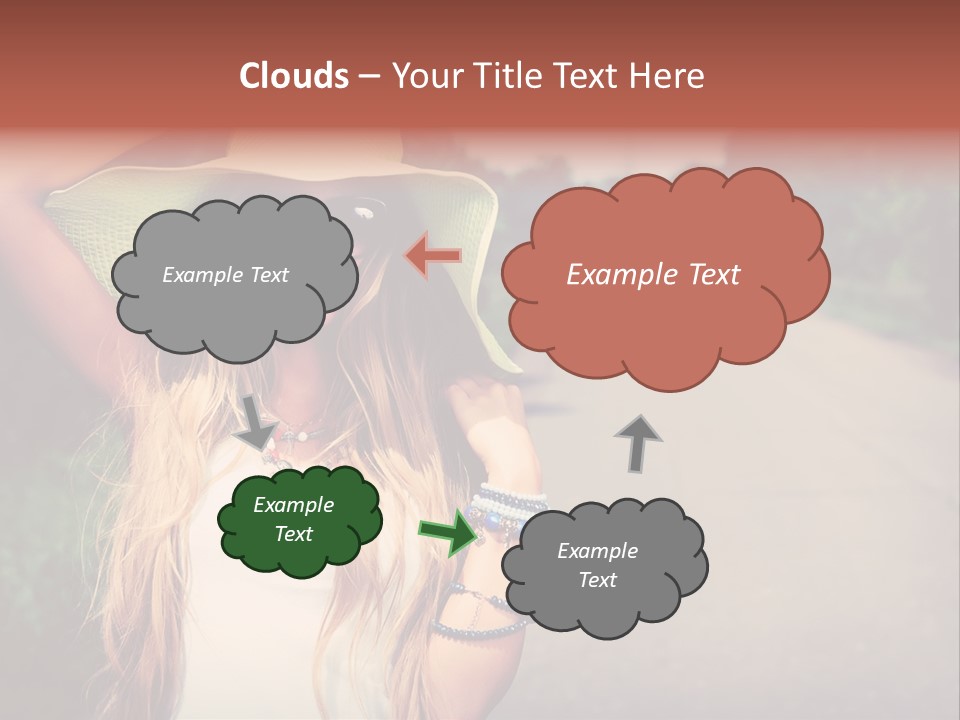 Car Bag Direction PowerPoint Template