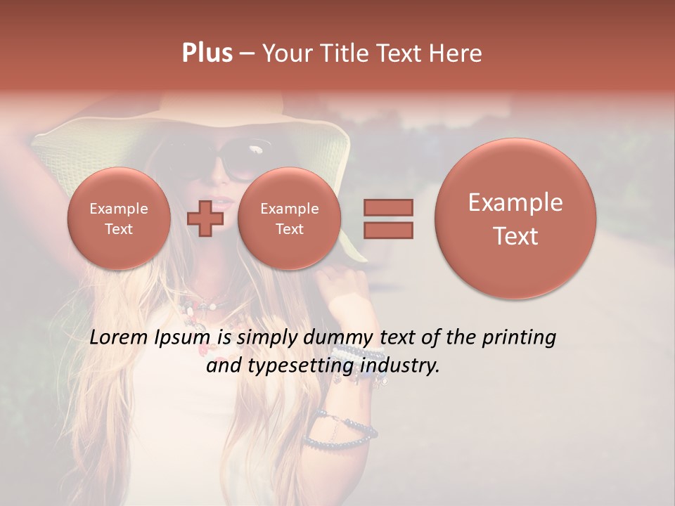 Car Bag Direction PowerPoint Template