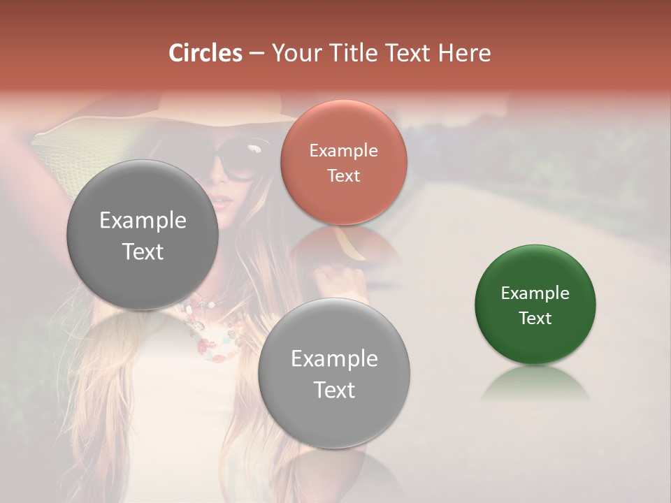 Car Bag Direction PowerPoint Template