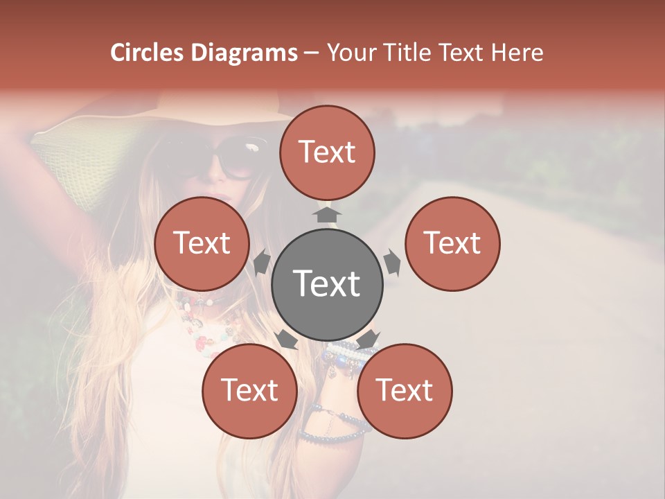 Car Bag Direction PowerPoint Template