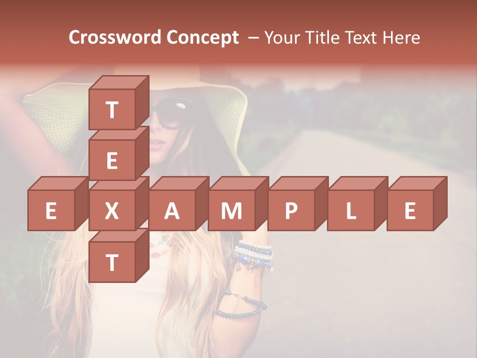 Car Bag Direction PowerPoint Template