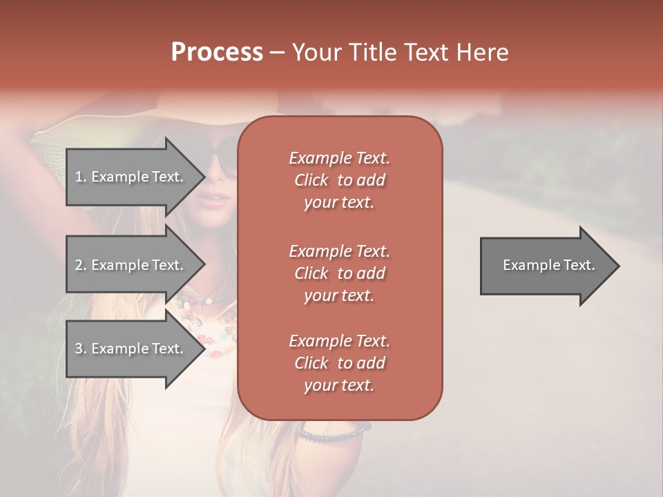 Car Bag Direction PowerPoint Template