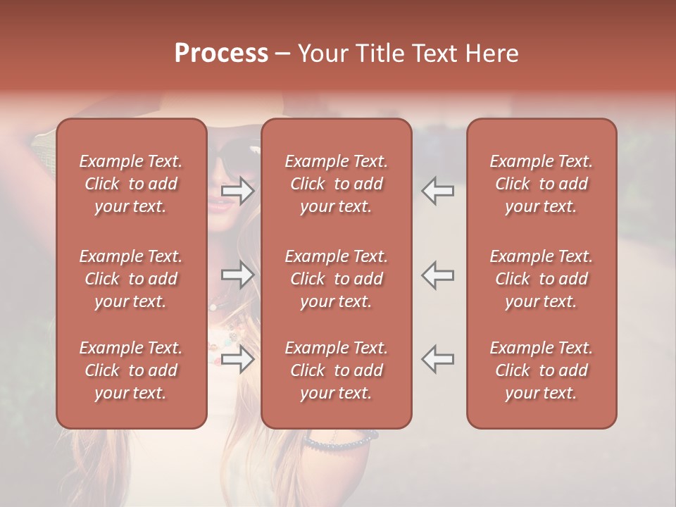 Car Bag Direction PowerPoint Template