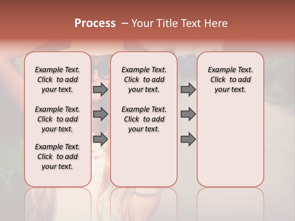 Car Bag Direction PowerPoint Template