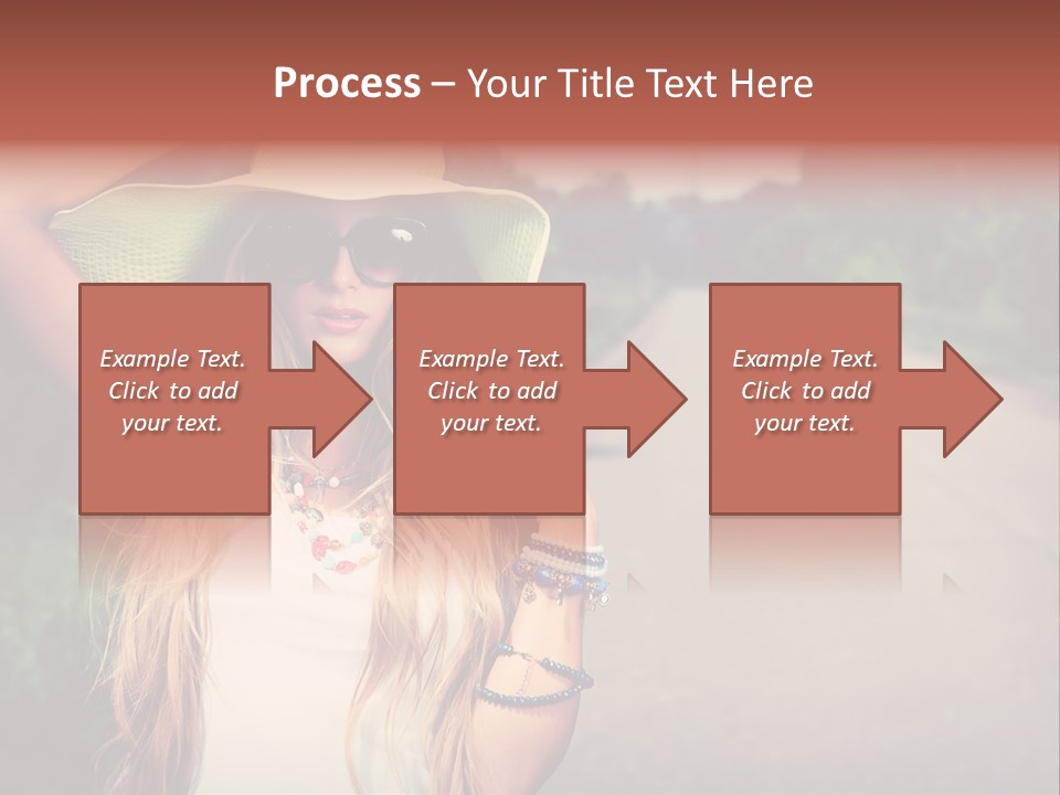 Car Bag Direction PowerPoint Template