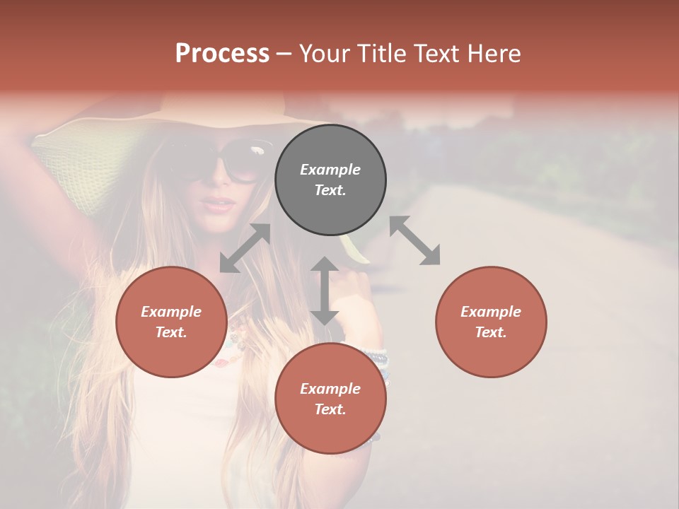 Car Bag Direction PowerPoint Template