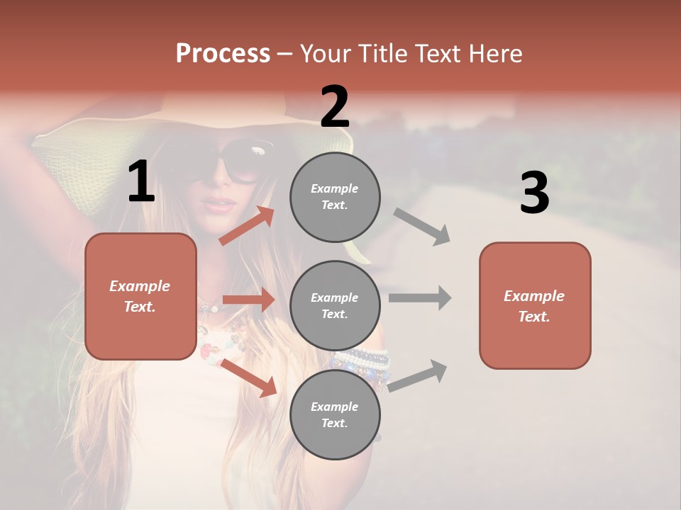 Car Bag Direction PowerPoint Template