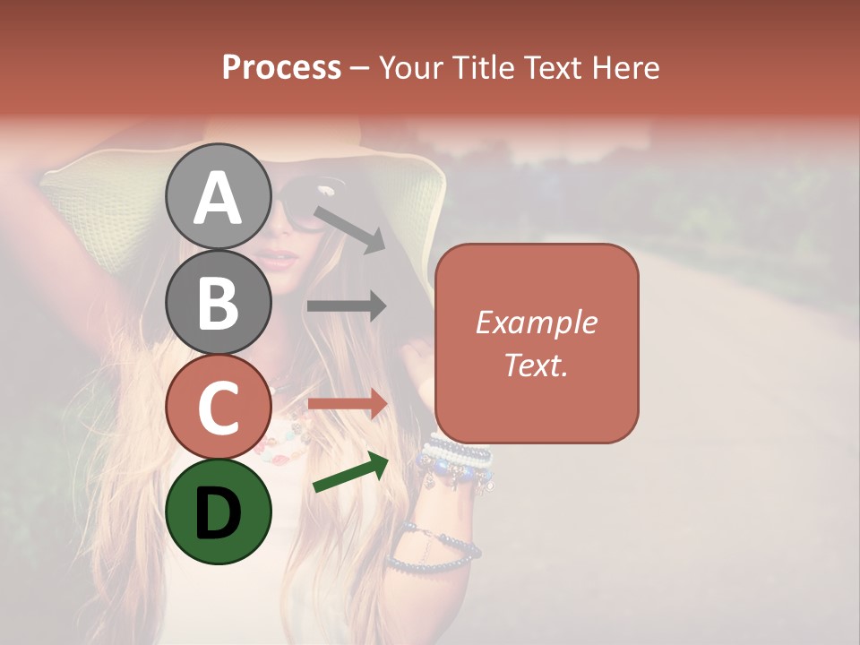 Car Bag Direction PowerPoint Template