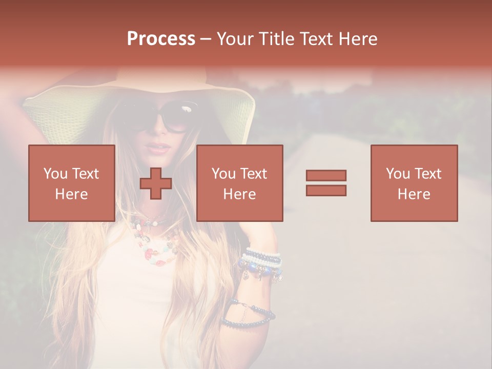 Car Bag Direction PowerPoint Template