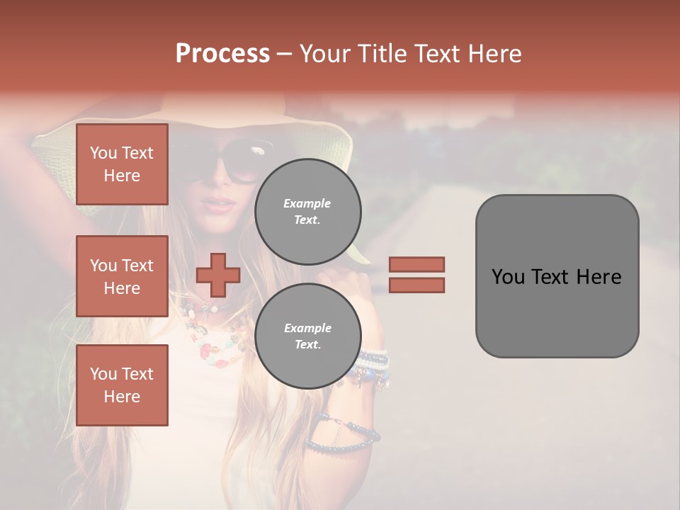 Car Bag Direction PowerPoint Template