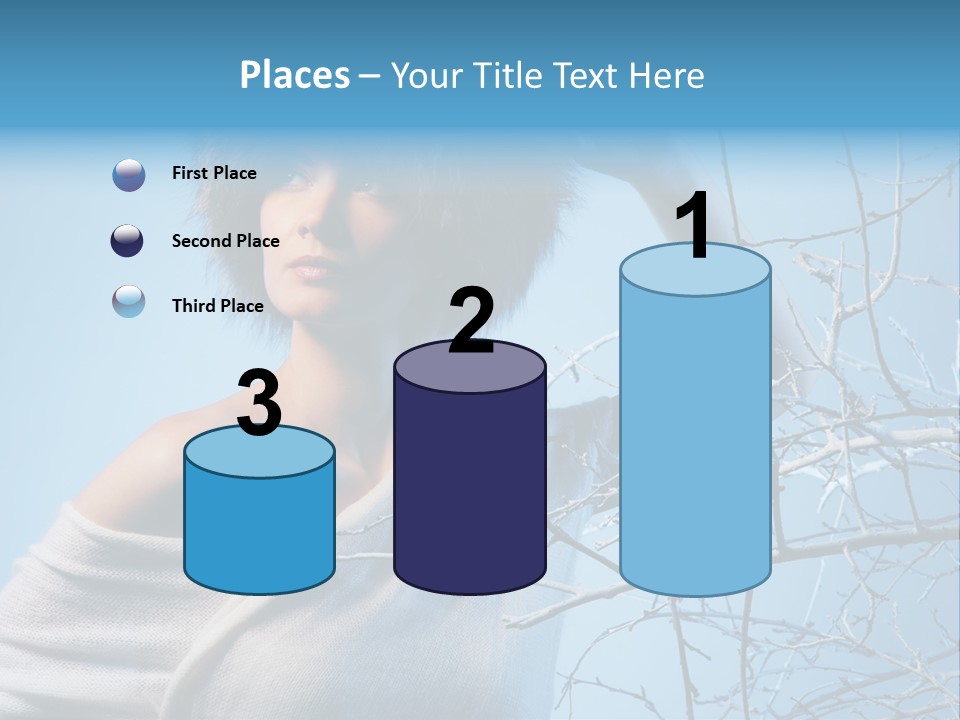 Skin Romantic Face PowerPoint Template