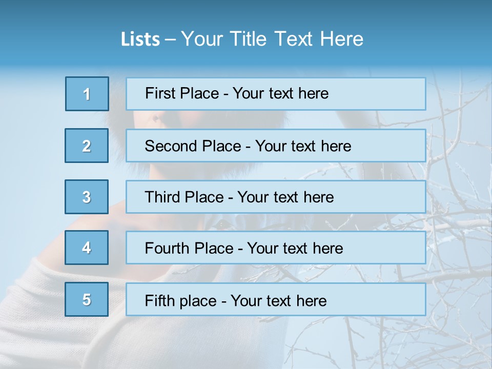 Skin Romantic Face PowerPoint Template