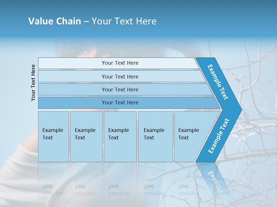 Skin Romantic Face PowerPoint Template