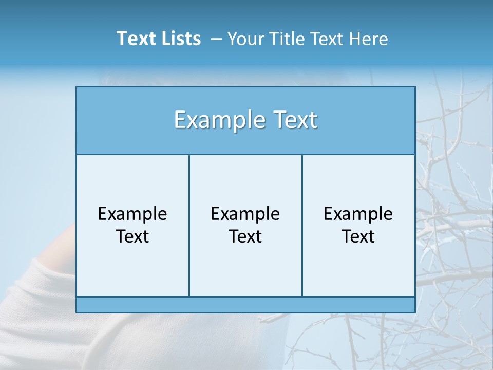 Skin Romantic Face PowerPoint Template