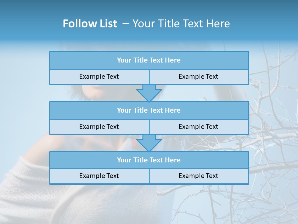 Skin Romantic Face PowerPoint Template