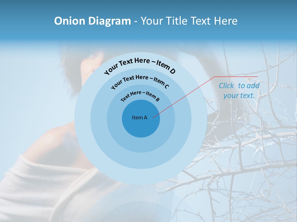 Skin Romantic Face PowerPoint Template