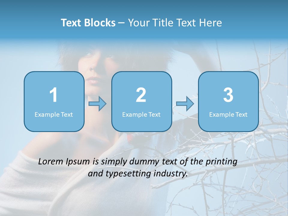 Skin Romantic Face PowerPoint Template
