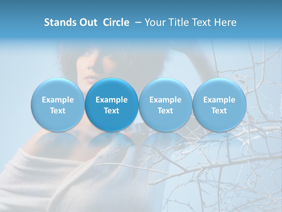 Skin Romantic Face PowerPoint Template