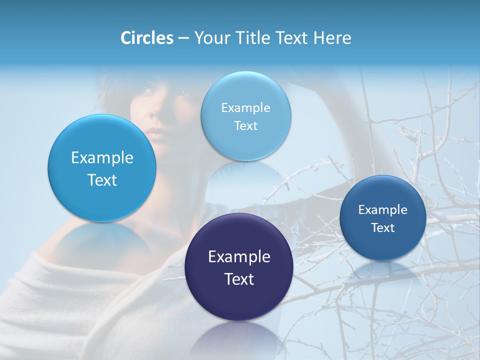 Skin Romantic Face PowerPoint Template