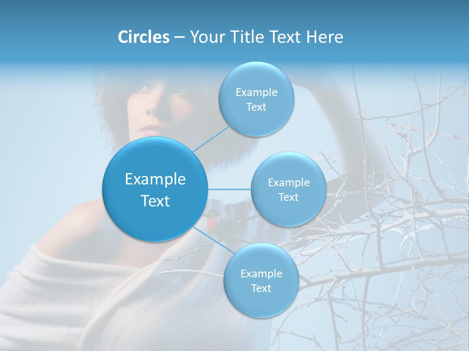 Skin Romantic Face PowerPoint Template