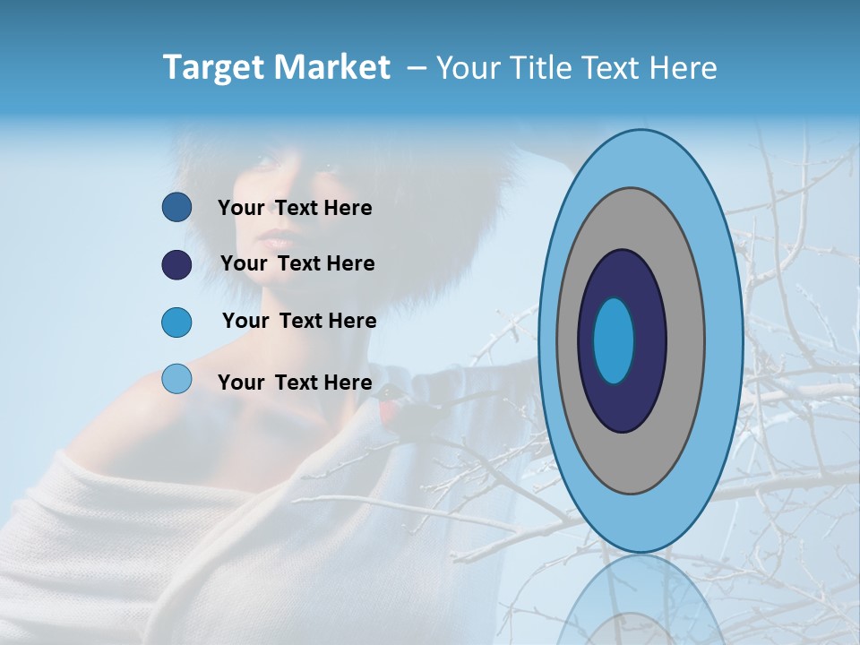 Skin Romantic Face PowerPoint Template